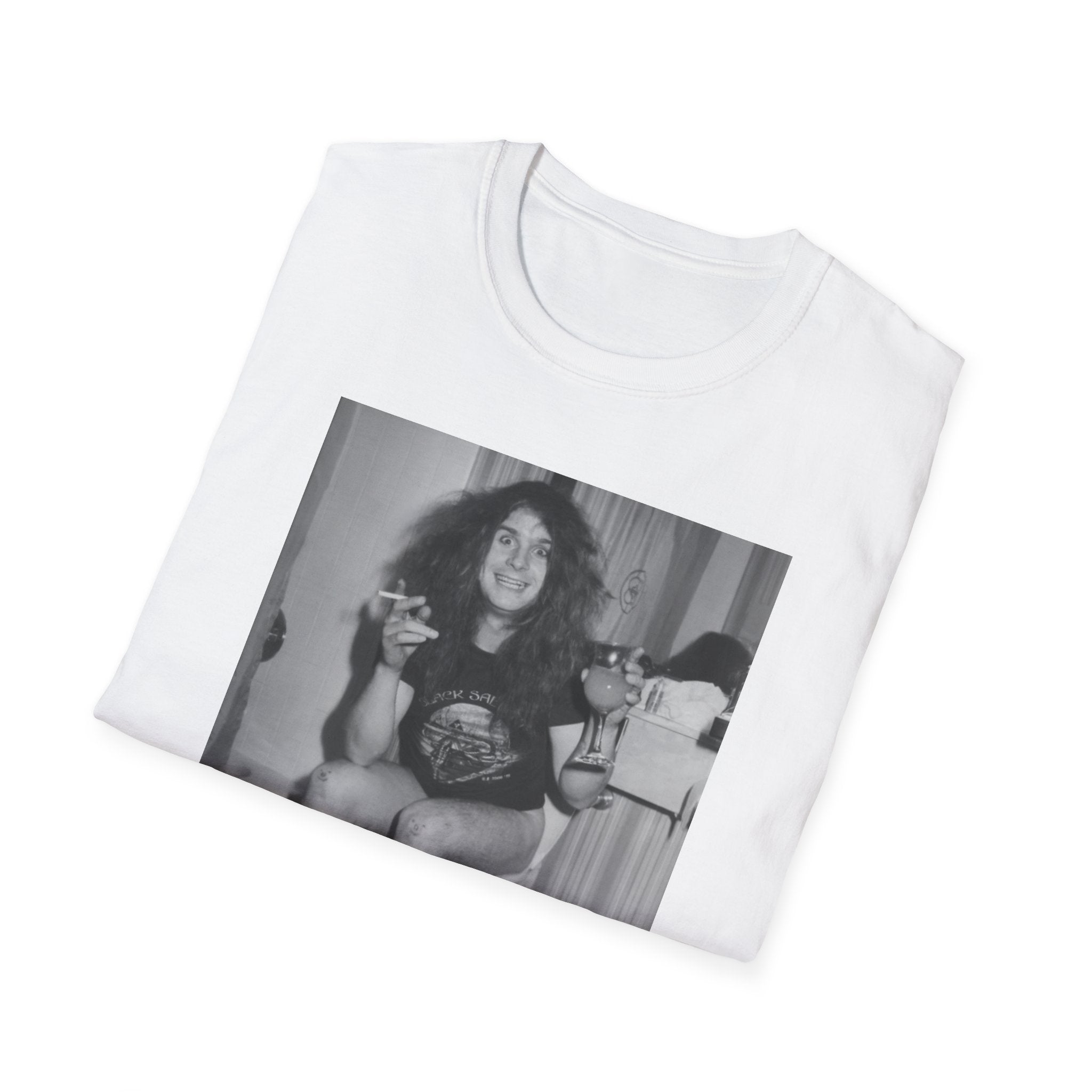 Ozzy Osbourne Toilet Photo T-Shirt