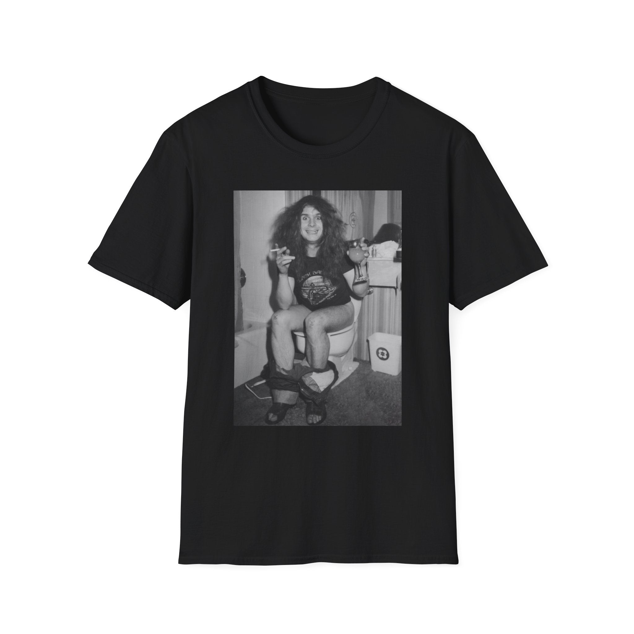 Ozzy Osbourne Toilet Photo T-Shirt