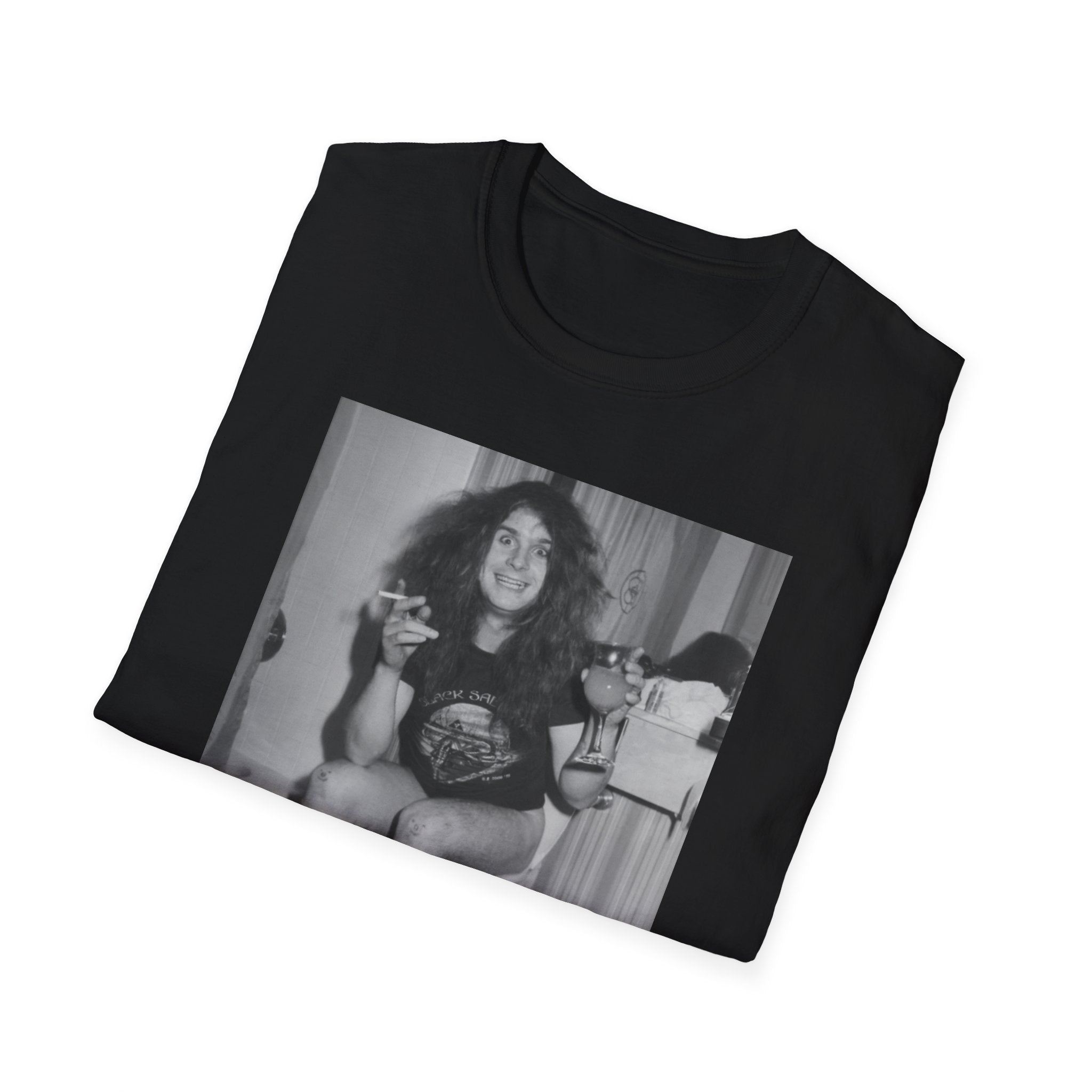 Ozzy Osbourne Toilet Photo T-Shirt