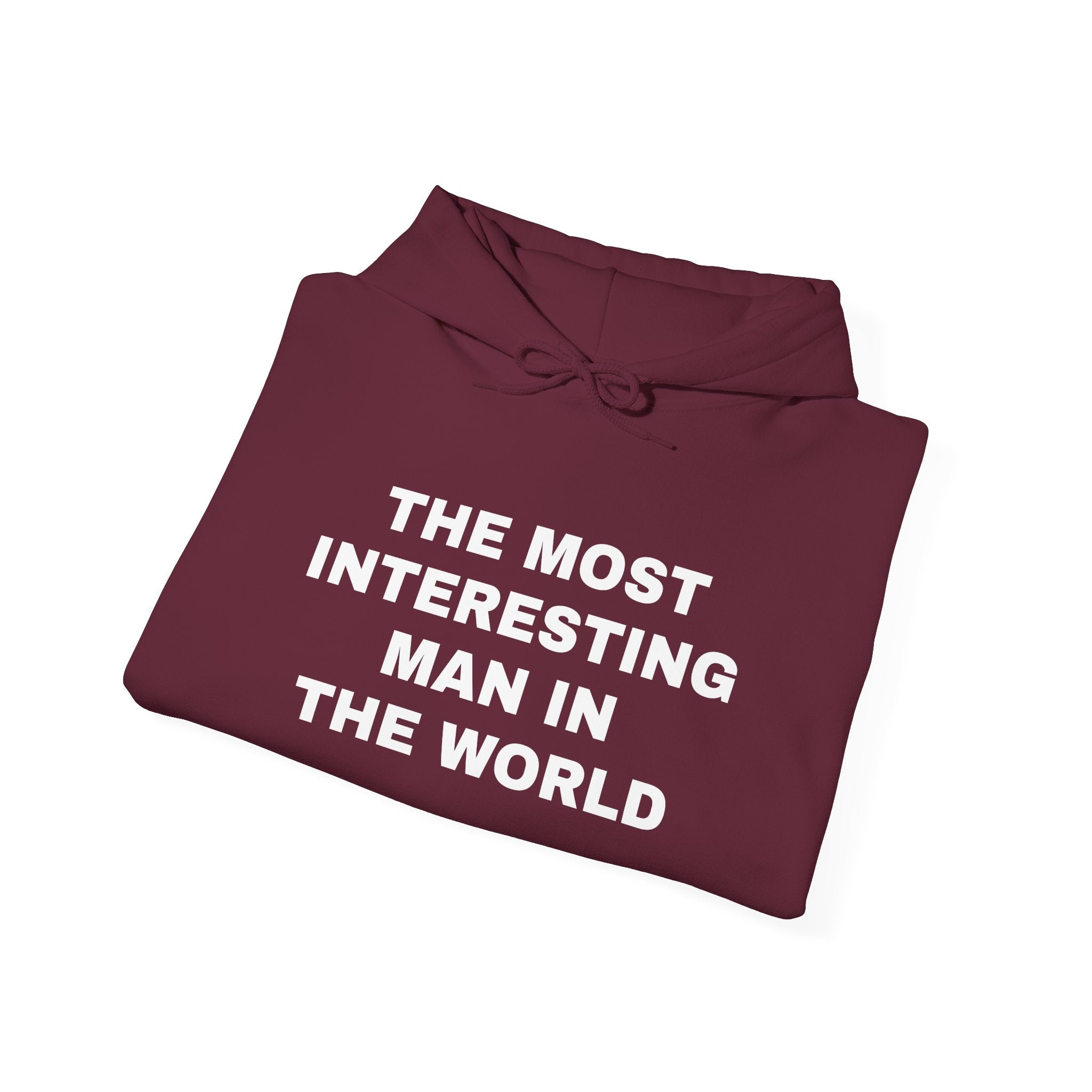The Most Interesting Man Hooded Sweatshirt