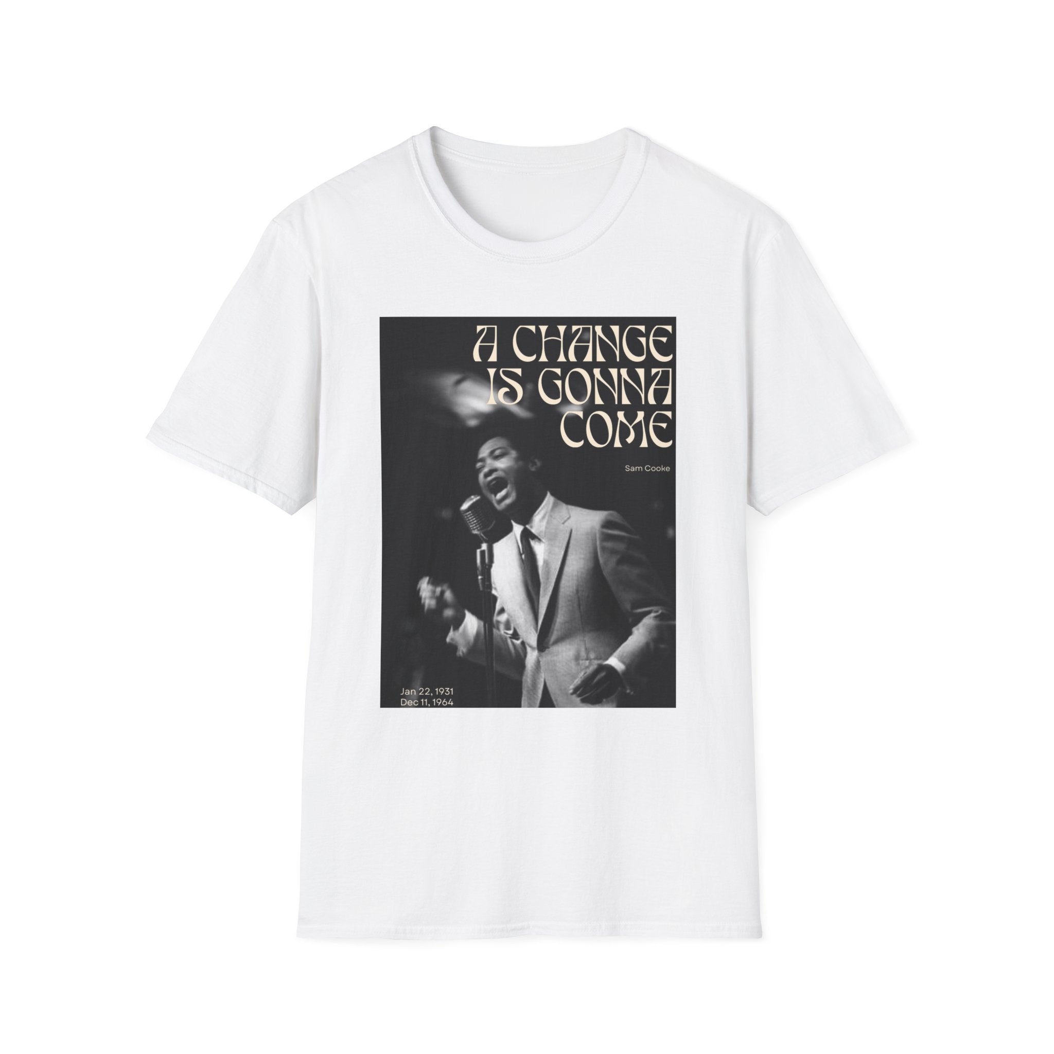 A Change Is Gonna Come – Sam Cooke Tribute Tee
