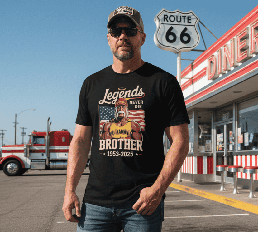 The Most American Man – Hulk Hogan Tribute Tee